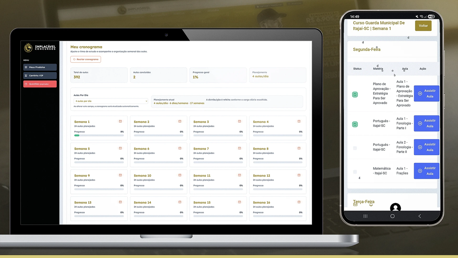 Cronograma Personalizado